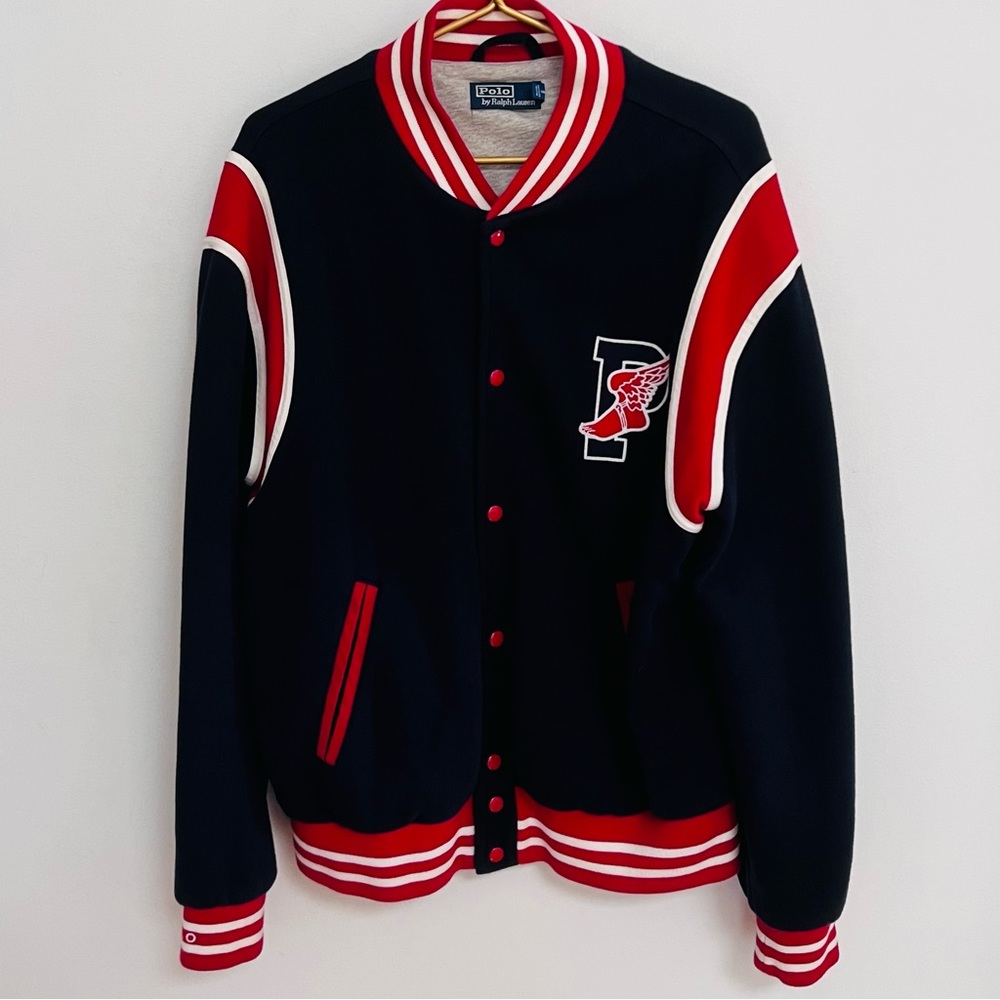 Polo Ralph Lauren Stadium 1992 Varsity Jacket 2017 P Wing Large